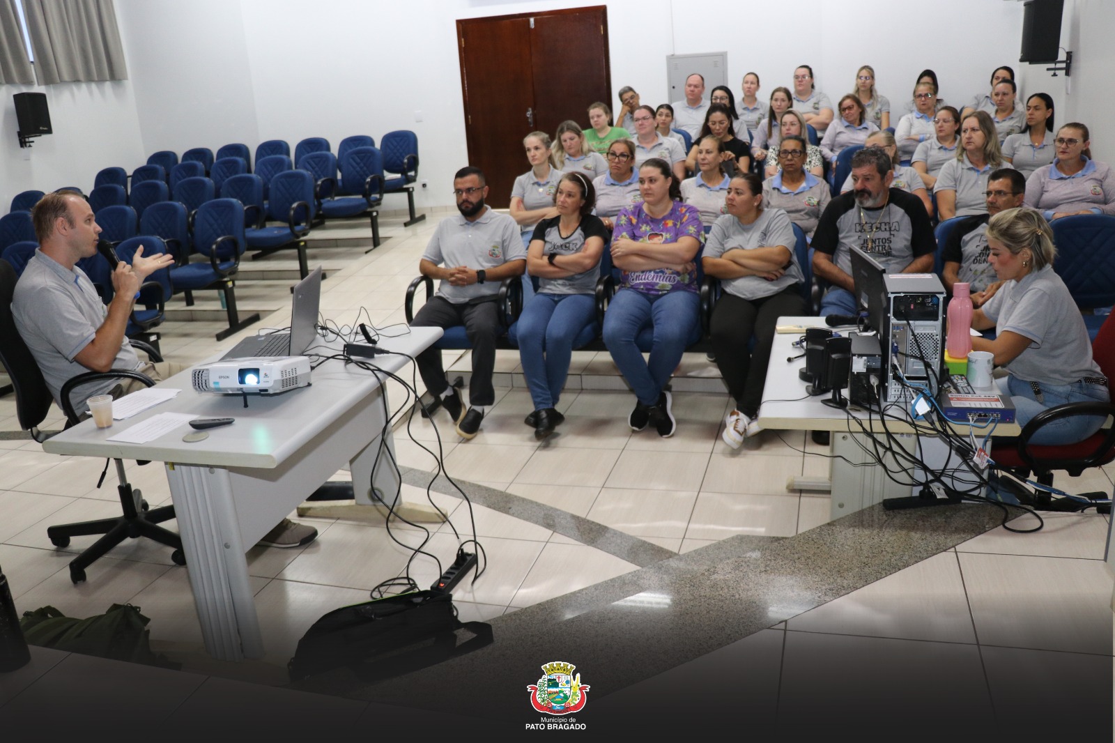 Equipes de Saúde de Pato Bragado definem metas para aprimorar atendimento  população