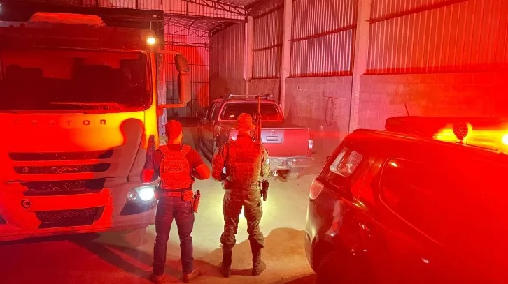 Federal e BPFron estouram depósito de ilícitos na zona rural