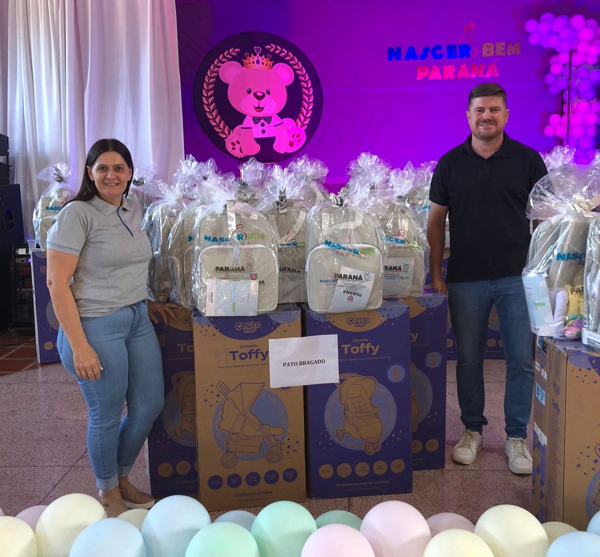 Pato Bragado é contemplado pelo Programa Nossa Infância Paraná / Nascer Bem Paraná