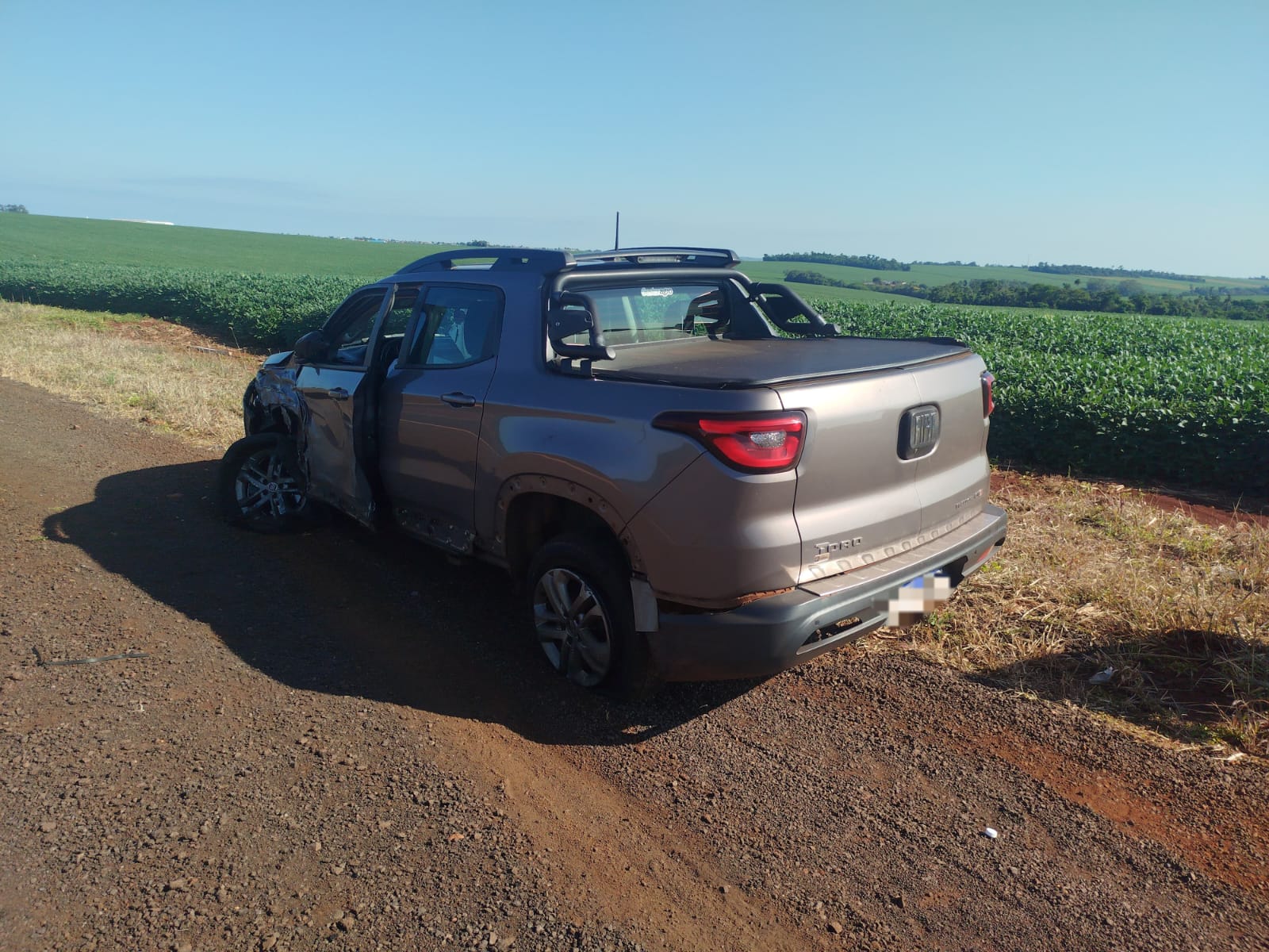 Homem bêbado provoca acidente em Maripá e é preso