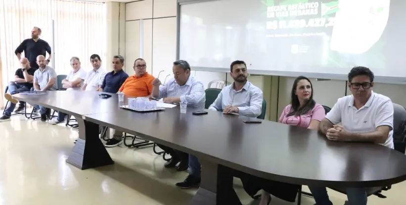 Estado oficializa 40 milhões para recape asfáltico em Mal Rondon