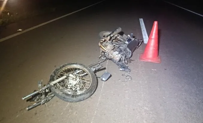 Colisão entre carro e moto faz vitima fatal entre Marechal e Toledo
