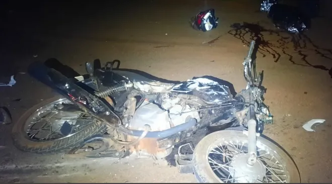 Colisão entre caminhão e moto faz vitima fatal
