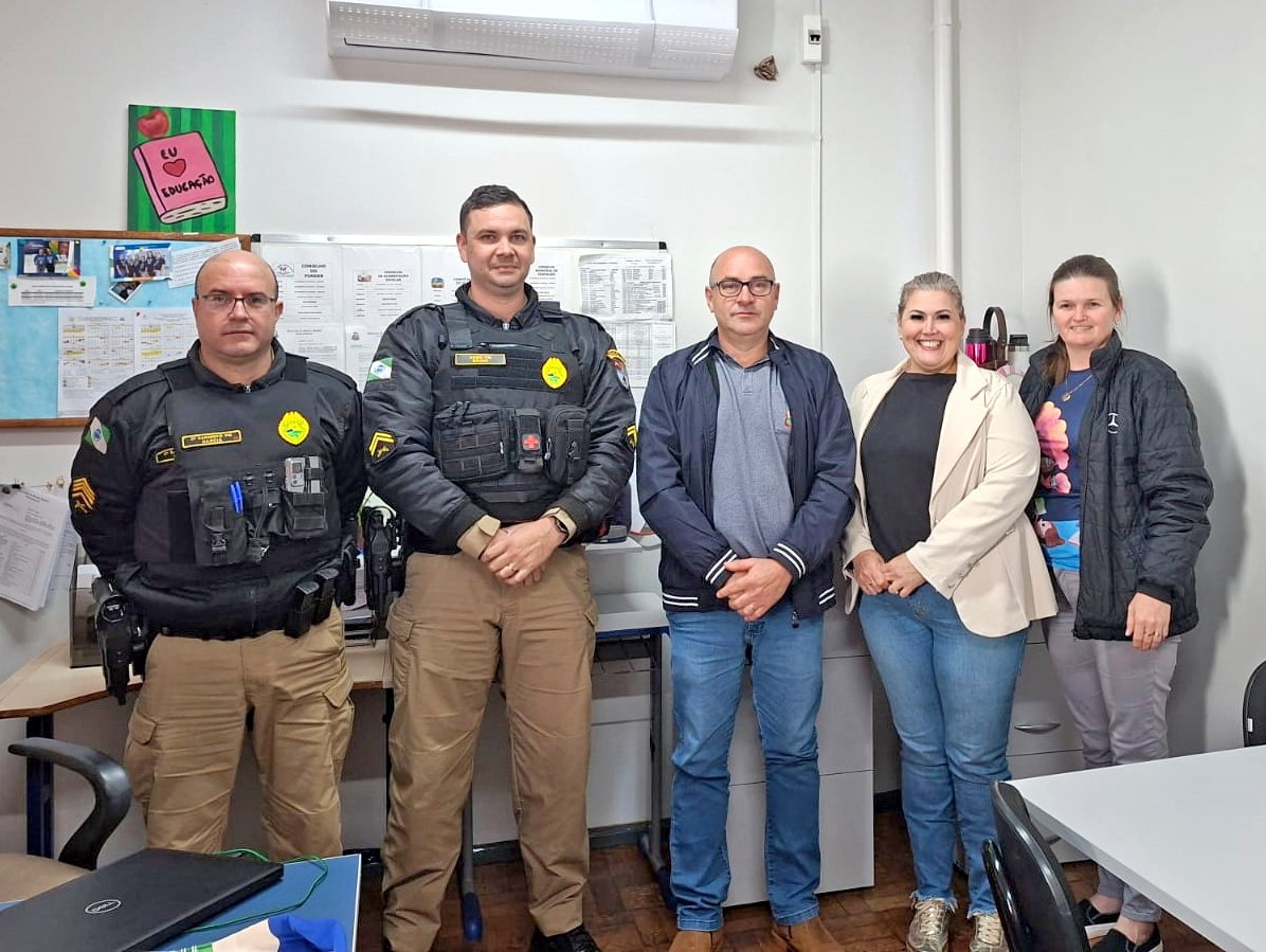 Quatro Pontes retoma o PROERD para alunos do 5º ano da Rede Municipal de Ensino