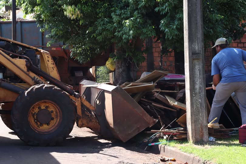 Moradores de São Roque podem depositar galhos, entulhos e inservíveis