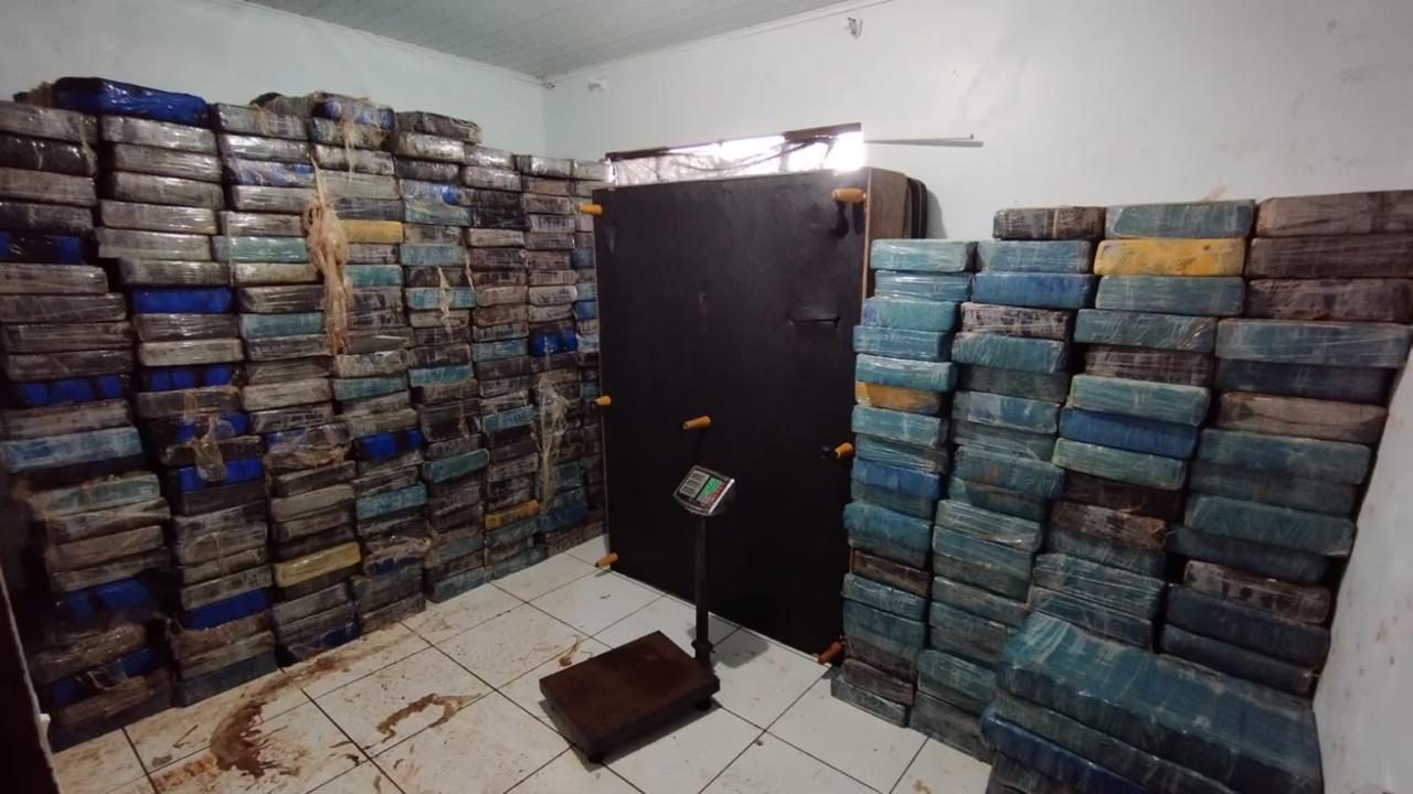 Apreendidas mais de quatro toneladas de maconha