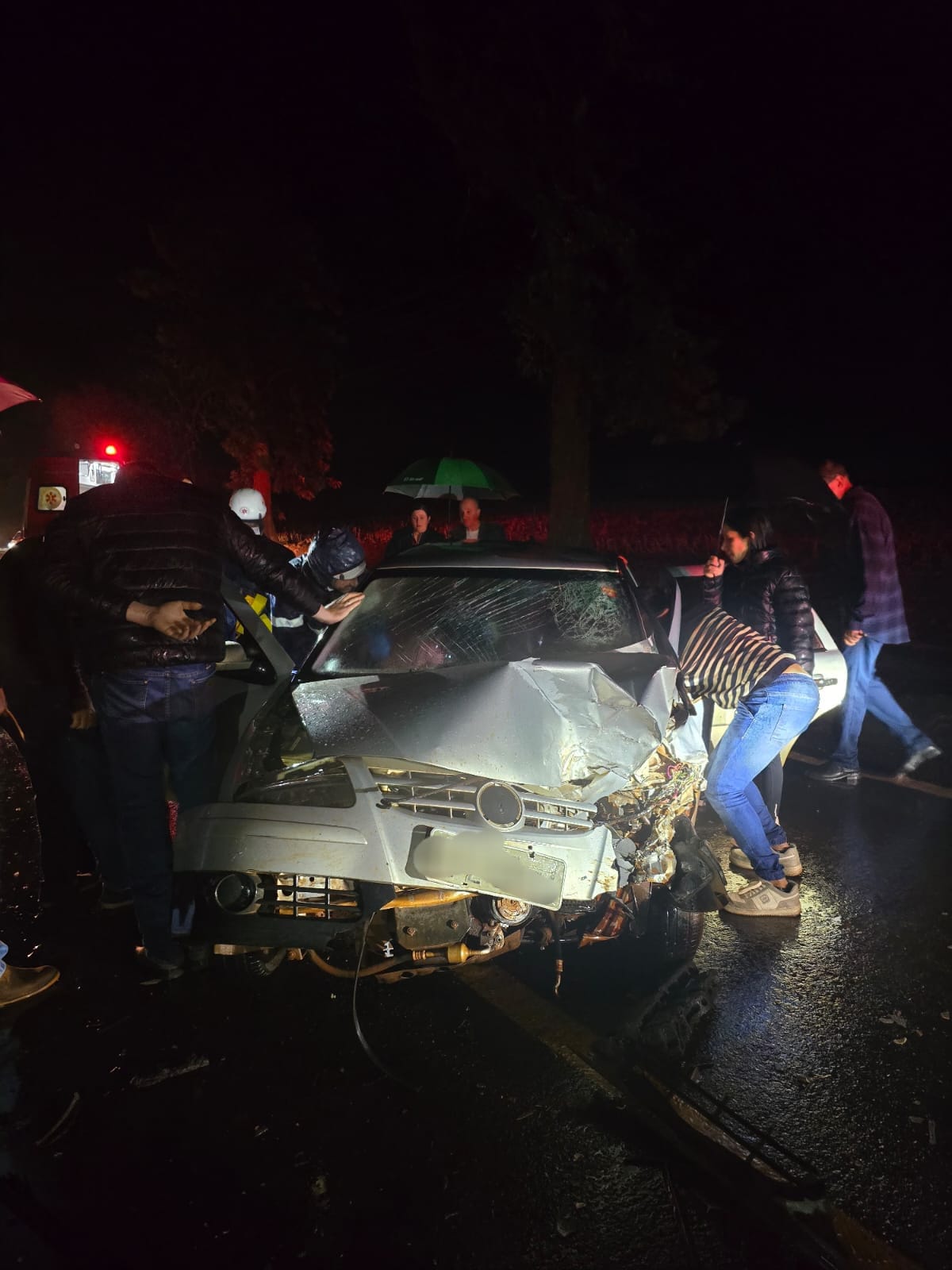 Acidente na PR-182 em Maripá deixa jovem ferido