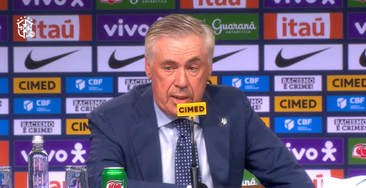 Ancelotti apresenta primeira convocação na Seleção; veja a lista completa