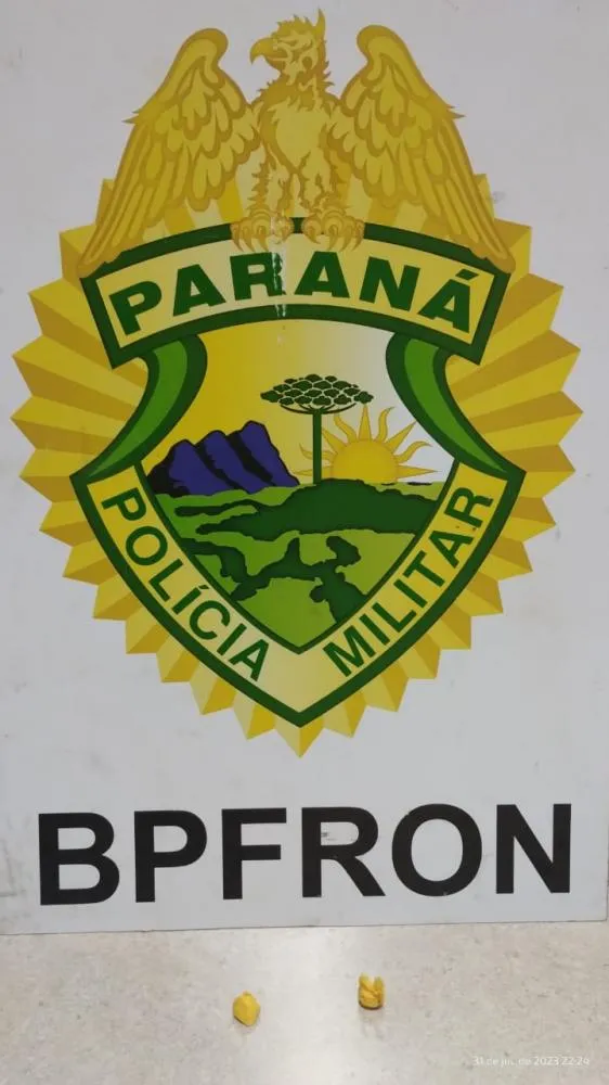 BPFron apreende maconha e haxixe no interior de Santa Helena