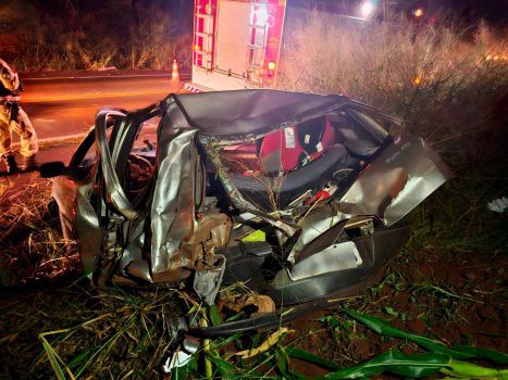 Toledo: Motorista foge sem prestar socorro após atingir carro de família