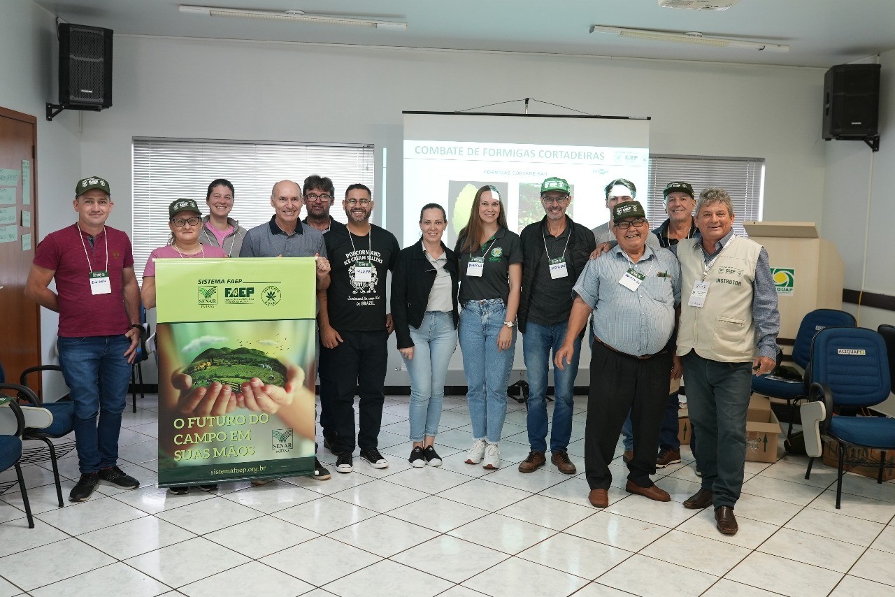 Curso sobre Controle de Formigas Cortadeiras tem início hoje em Quatro Pontes