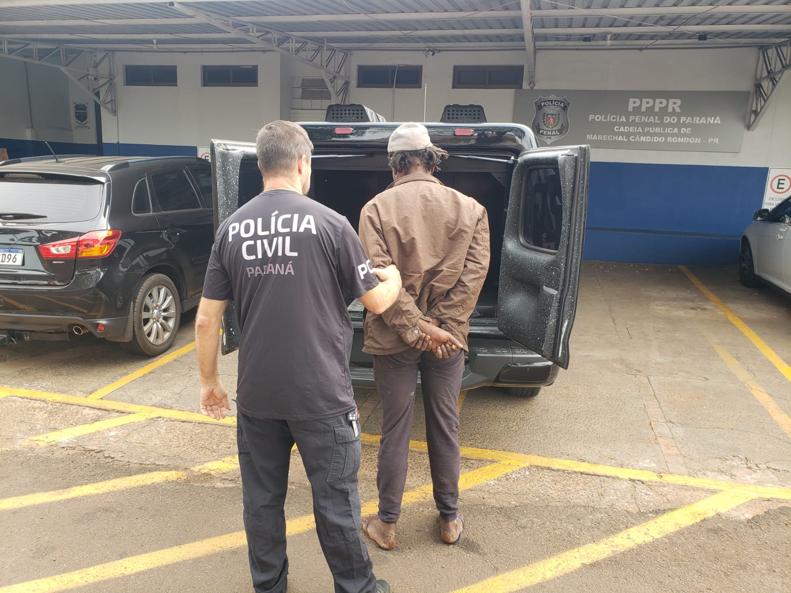 Polícia Civil prende foragido condenado por estupro e outros crimes em Marechal Rondon