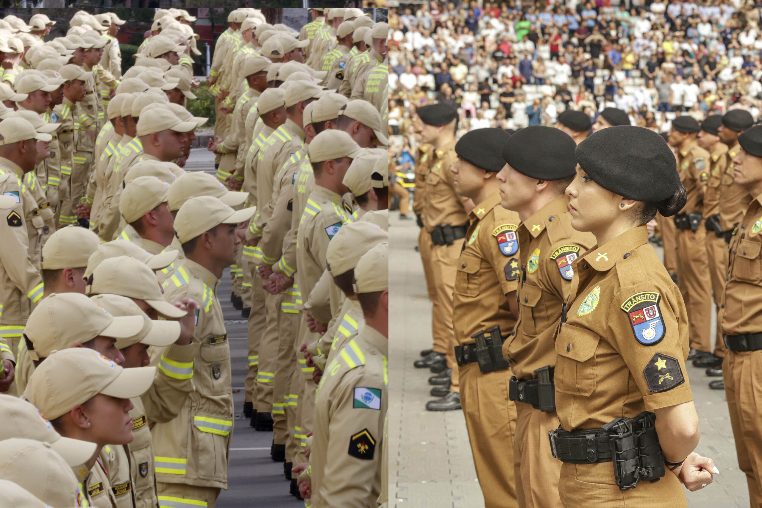 Inscrições para concursos da PM e Corpo de Bombeiros do Paraná estão abertas