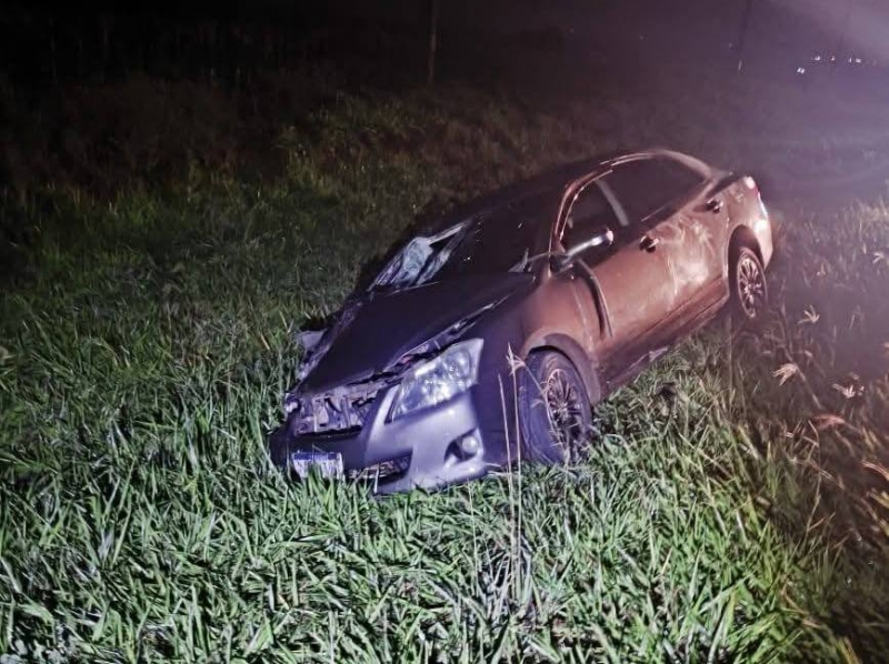 Homem e duas crianças morrem em grave acidente no Paraguai