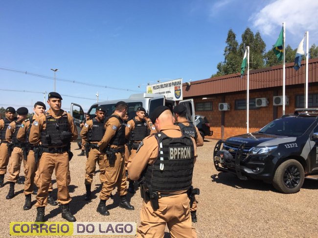 Após denúncia de maus-tratos a animais BPFron prende duas pessoas e apreende drogas em Santa Helena