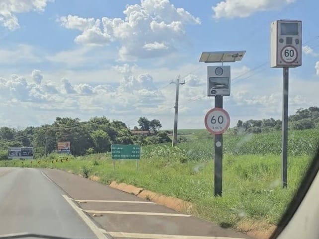 Atenção motoristas: Quatro novos radares são instalados na BR-163 entre Marechal e Mercedes