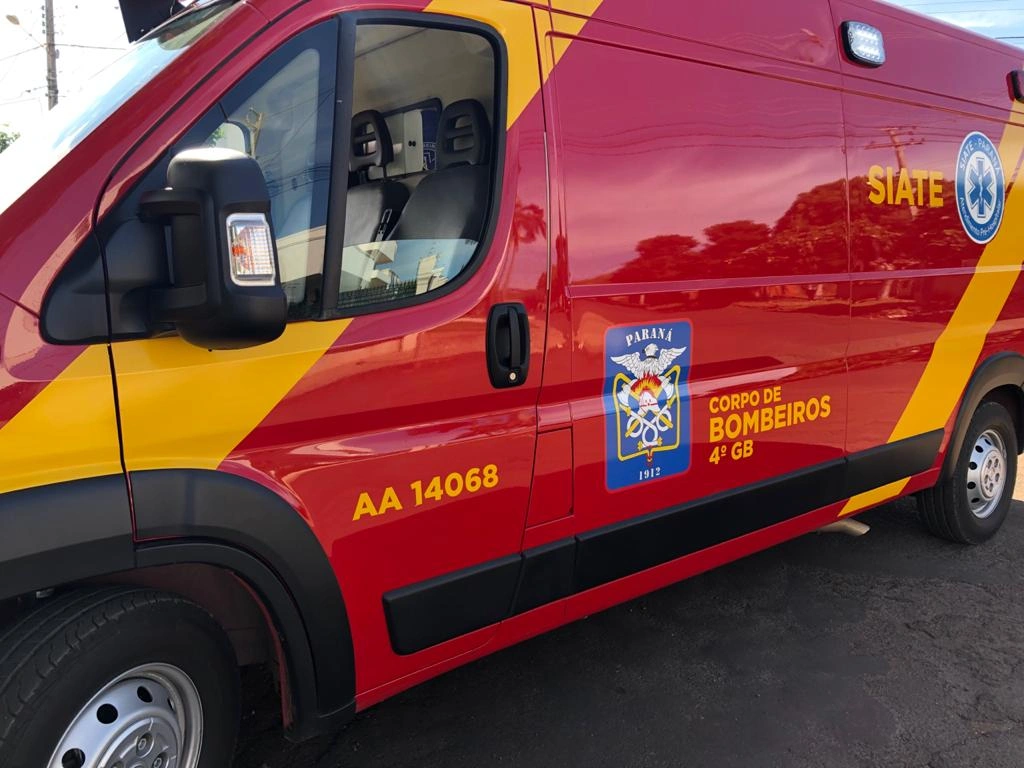 Vitima de queda de moto em Marechal é transferido para Toledo