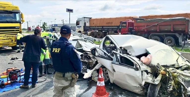 PRF alerta para alta de mortes nas rodovias federais do Paraná em 2026