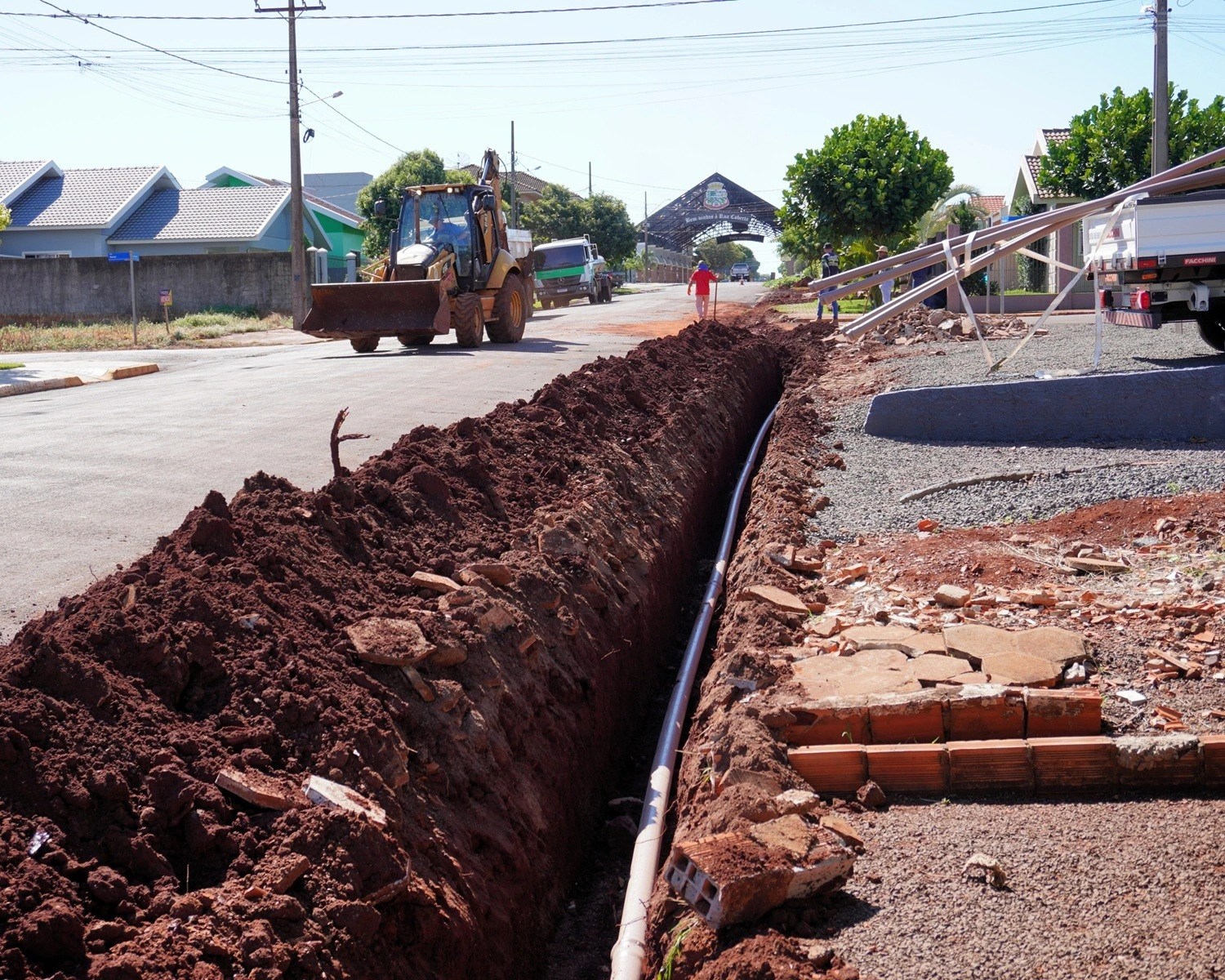 Semae inicia obra para ampliar o abastecimento de água em Mercedes