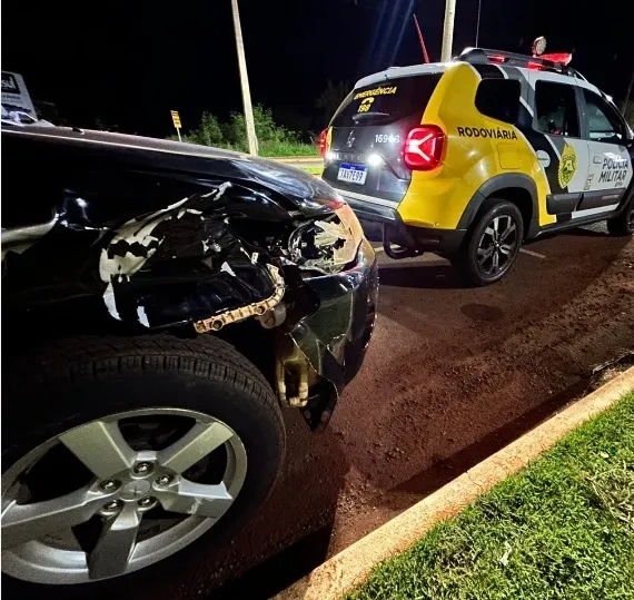 Atropelamento e morte no trecho Porto Mendes a Bom Jardim