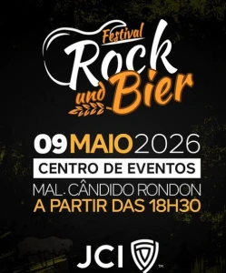 6º Festival Rock und Bier acontece neste sábado no Centro de Eventos de Marechal Rondon