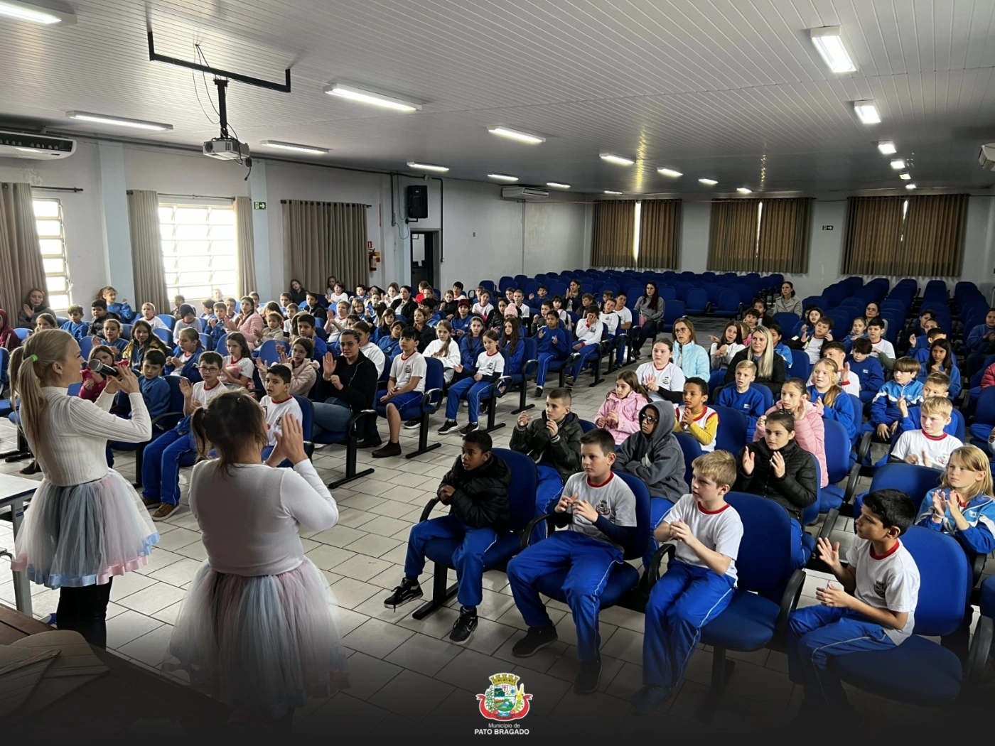 Secretaria de Saúde encerra primeira etapa do Saúde na Escola e amplia cronograma para colégio estadual e CMEI