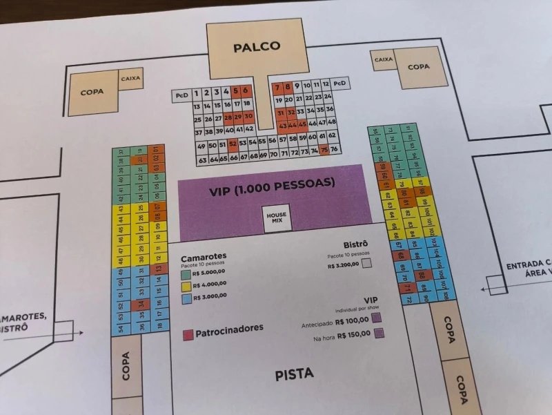 Camarotes, área VIP e bistrôs para os shows da Expo Rondon 2026 começam a ser vendidos neste sábado