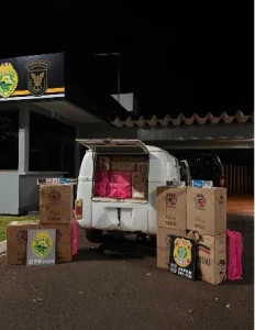 Apreensões de cigarros ocorrem em Guaira e Santa Helena