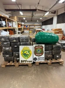 Veiculo com maconha foi apreendidos no interior de Santa Helena