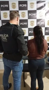 Mulher é presa pela Policia Civil de Mal. C. Rondon