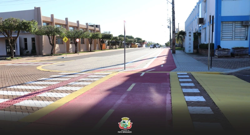 Administração de Pato Bragado revitaliza passeio público em frente à Escola Municipal Marechal Deodoro