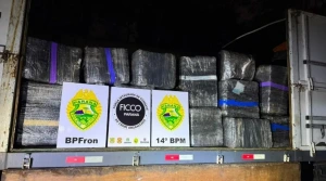 Ação policial apreende mais de 4 toneladas e 200 quilos de entorpecentes