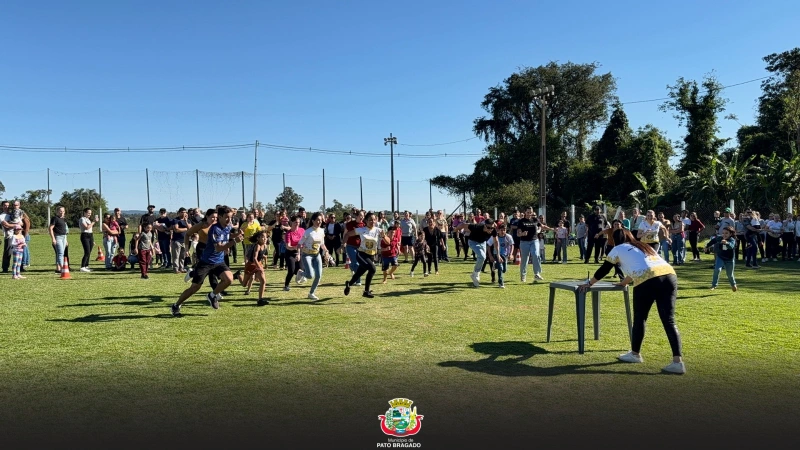 Alegria e diversão marcam o Dia da Família no CMEI Gotinha de Mel em Pato Bragado