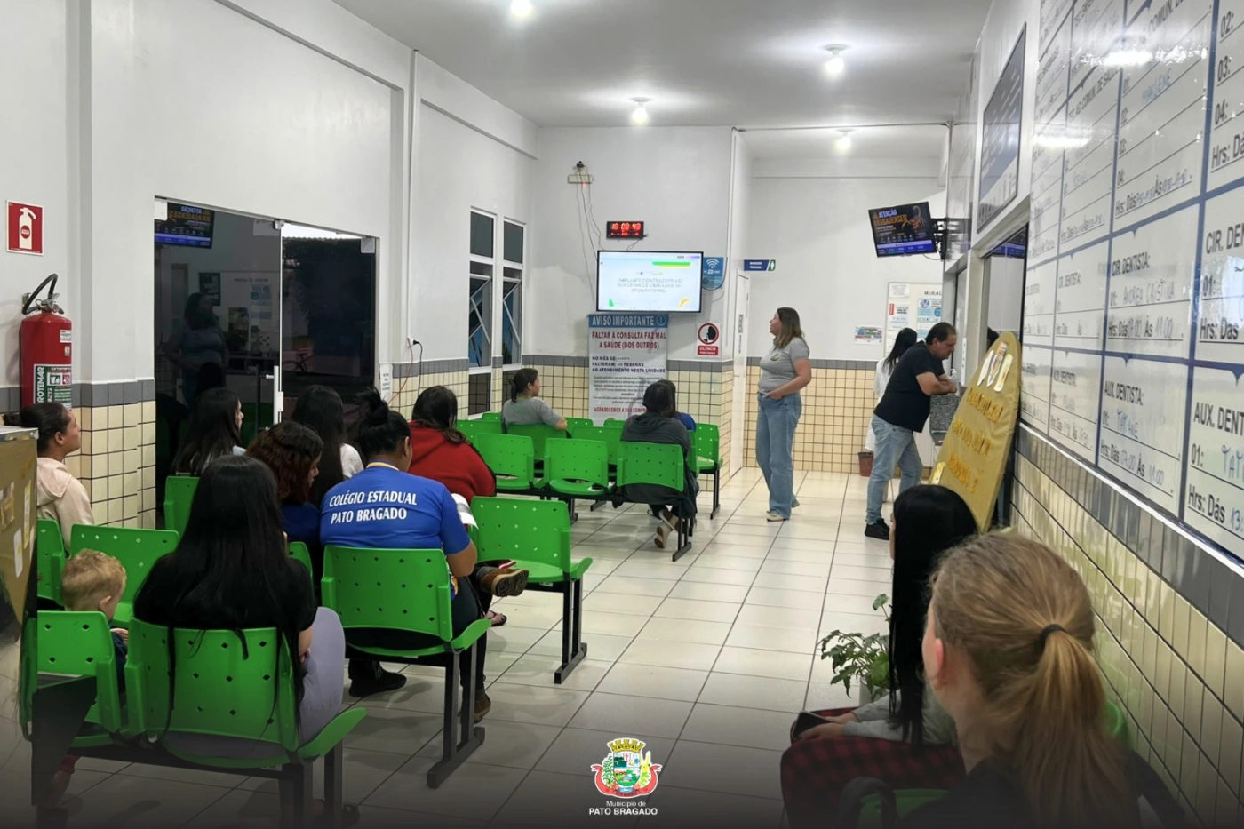 Saúde orienta mulheres sobre acesso ao Implanon pelo SUS em Pato Bragado