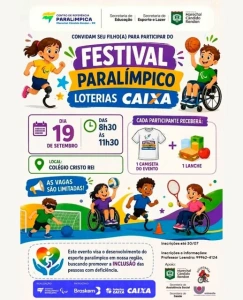  Marechal Cândido Rondon realiza 1º Festival Paralímpico neste sábado
