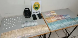 Homem e mulher são presos com drogas em Toledo