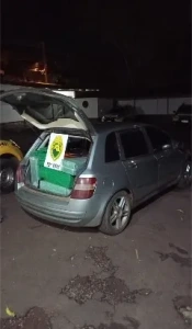 Denúncia possibilita apreensão de maconha na BR 163