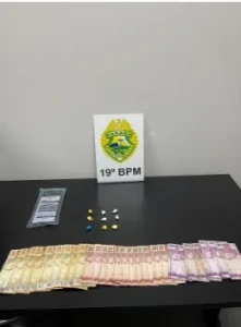 Homem é preso com porções de cocaína em Santa Helena