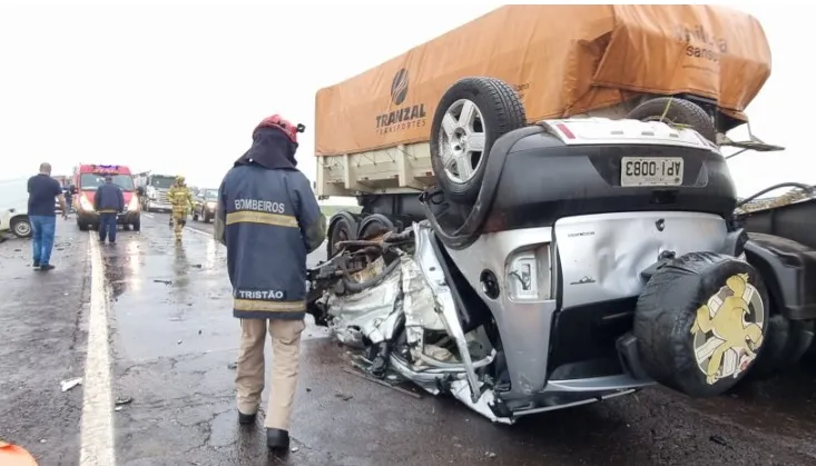 Acidente com vitima fatal em Sede Alvorada