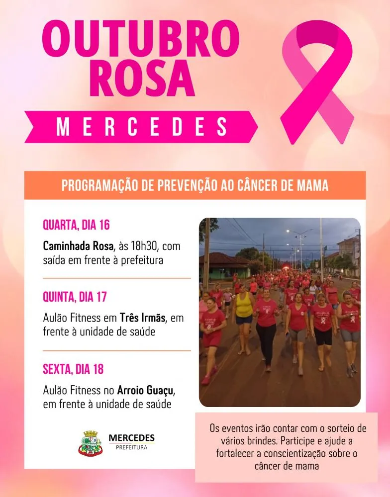 Mercedes terá programação especial para o Outubro Rosa